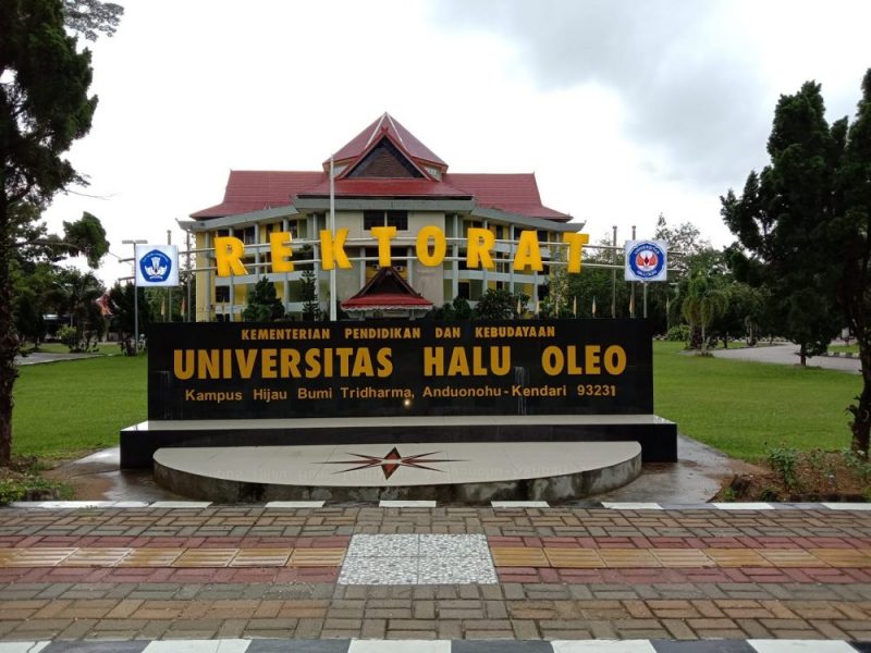 Kampus Universitas Halu Oleo (UHO) Kendari, Sulawesi Tenggara (Sultra). Foto: Istimewa.