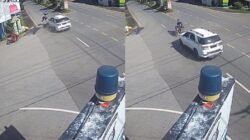 Terekam CCTV, Pengendara Motor Terlempar usai Tertabrak Mobil di Kolaka