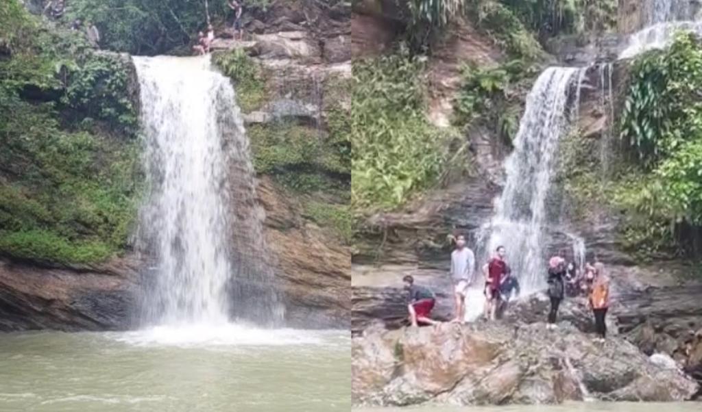 Air Terjun Matapila, Wisata Alam Tersembunyi di Hutan Belantara Konut. Foto: Istimewa.