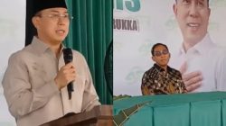 Andi Sumangerukka Deklarasikan Diri Maju Jadi Cagub Sultra, Kenalkan Ketua Tim Pemenangannya eks Danrem Bone. Foto: FA/sultrainformasi.com.